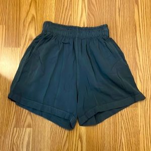 Altar’d State Turbulence Blue Shorts Women’s